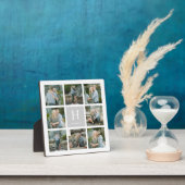 Plaque Photo Classic Monogramme Collage (Insitu)