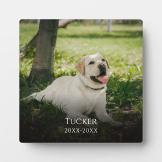 Plaque Photo Classic Photo Custom Memorial