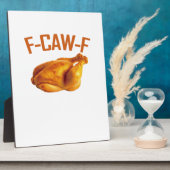Plaque Photo Classique de poulet F-Caw-F (Côté)