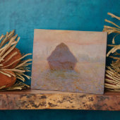 Plaque Photo Claude Monet | Grainstack, Sun dans la merde (Côté)