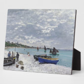 Plaque Photo Claude Monet | La Plage à Sainte-Adresse (Côté)