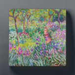 Plaque Photo Claude Monet - Le jardin d'Iris à Giverny<br><div class="desc">Jardin d'Iris à Giverny / Jardin d'Artiste à Giverny - Claude Monet,  1899-1900</div>