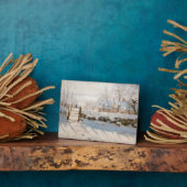 Plaque Photo Claude Monet - Le Magpie (Côté)