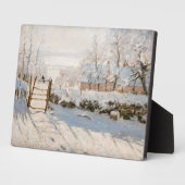 Plaque Photo Claude Monet - Le Magpie (Côté)