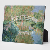 Plaque Photo Claude Monet | Le Pont Japonais, Giverny (Côté)