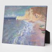 Plaque Photo Claude Monet | Matin à Etretat (Côté)