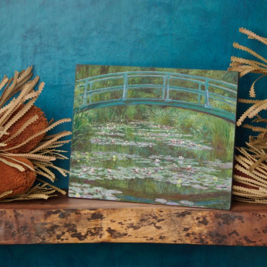 Plaque Photo Claude Monet | The Japanese Footbridge, 1899 (Côté)