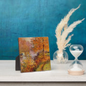 Plaque Photo Claude Monet, The Studio Boat, (Insitu)