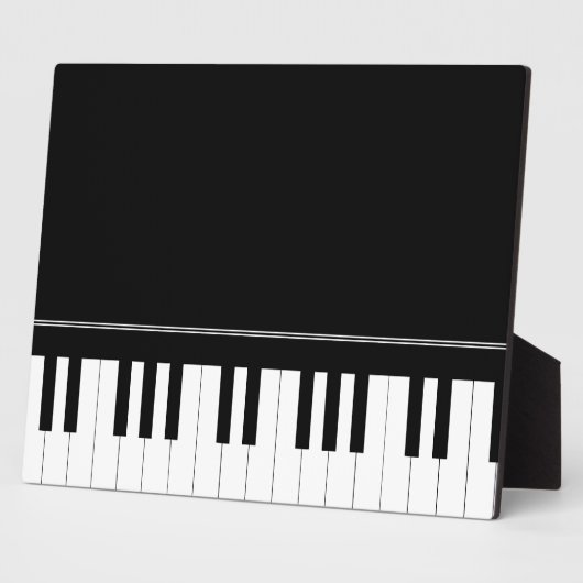 Plaque Photo Clavier pour piano (Côté)