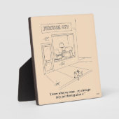 Plaque Photo Clawing Furniture (Recto)