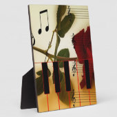 Plaque Photo Clés musicales de Panio (Côté)