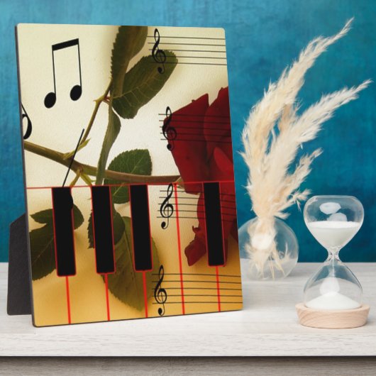 Plaque Photo Clés musicales de Panio (Côté)