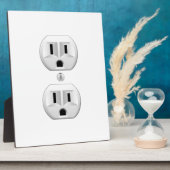 Plaque Photo Cliquer sur le bouchon électrique pour Customiser (Côté)