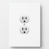 Plaque Photo Cliquer sur le bouchon électrique pour Customiser  (Devant)