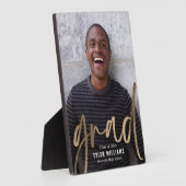 Plaque Photo Clôture brillante des coups de graduation Garder l (Côté)