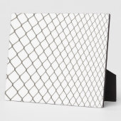 Plaque Photo Clôture chaînée (Côté)