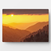 Plaque Photo Clouds Fills Valley, Tennessee (Devant)