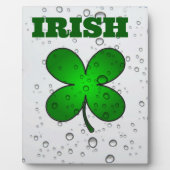 Plaque Photo Clover flottant irlandais (Devant)