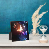 Plaque Photo Clowing Night Butterflies (Insitu)