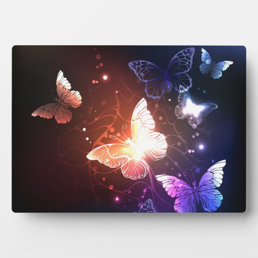 Plaque Photo Clowing Night Butterflies (Devant)