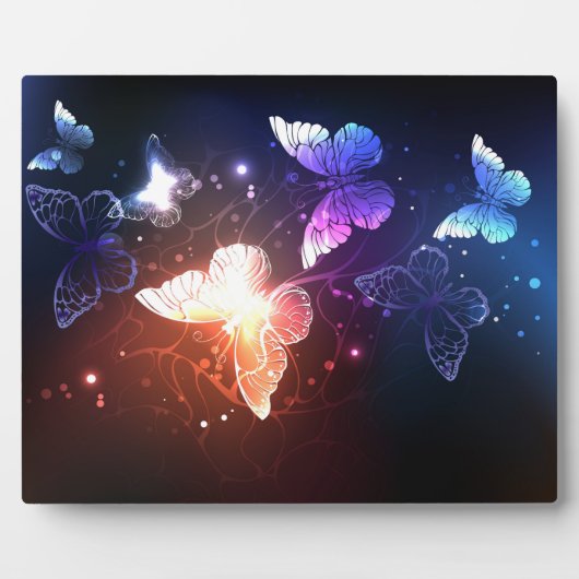 Plaque Photo Clowing Night Butterflies (Devant)