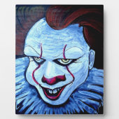 Plaque Photo Clown:Evil (Devant)