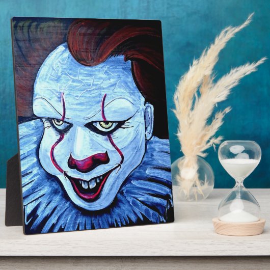 Plaque Photo Clown:Evil (Côté)