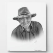 Plaque Photo Clyde Bradford Sr. (Devant)