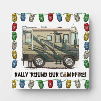 Plaque Photo Coach Home Motorhome