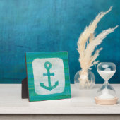 Plaque Photo Coastal | Aqua Anchor (Insitu)