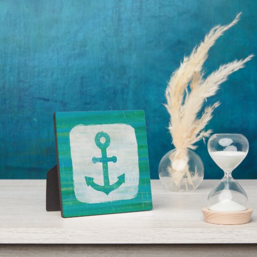 Plaque Photo Coastal | Aqua Anchor (Insitu)