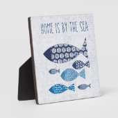 Plaque Photo Coastal | Home is By the Sea (Recto)