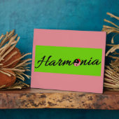 Plaque Photo Coccinelle Harmonia zen (Côté)