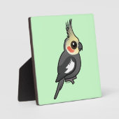 Plaque Photo Cockatiel (Recto)