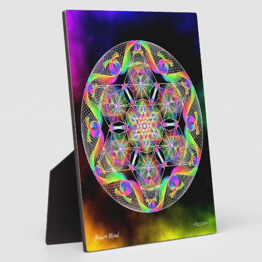 Plaque Photo Coeur (Côté)