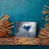 Plaque Photo Coeur céleste (Côté)