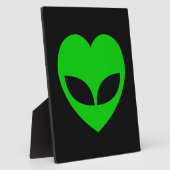 Plaque Photo Coeur d'amour Alien (Côté)