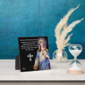 Plaque Photo Coeur immaculé de Marie (Insitu)