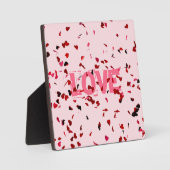 Plaque Photo Coeurs D'Amour (Recto)