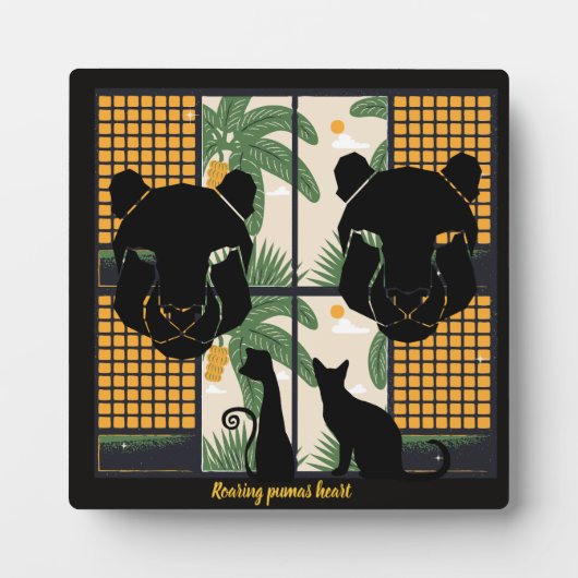 Plaque Photo Coeurs de pomme (Devant)