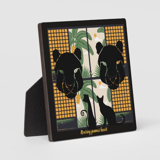 Plaque Photo Coeurs de pomme (Recto)