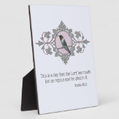 Plaque Photo Colibri encadré Ruby Throsé (Côté)