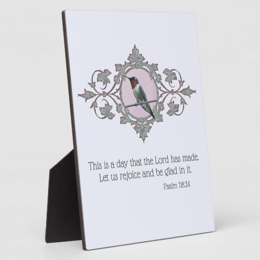 Plaque Photo Colibri encadré Ruby Throsé (Côté)