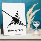 Plaque Photo Colibri Nazca, Pérou (Côté)