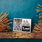 Plaque Photo Collage de photos | Amour (Côté)