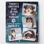 Plaque Photo Collage de photos commémoratives In Loving Memory (Devant)