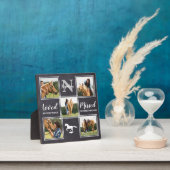 Plaque Photo Collage de photos commémoratives pour animaux (Insitu)