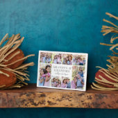 Plaque Photo Collage de photos des grands-parents (Côté)