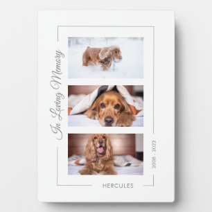 Plaque Photo Collage de photos personnalisées