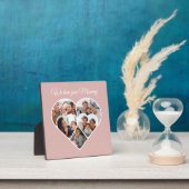 Plaque Photo Collage de photos pour la fête des mères en forme  (Insitu)